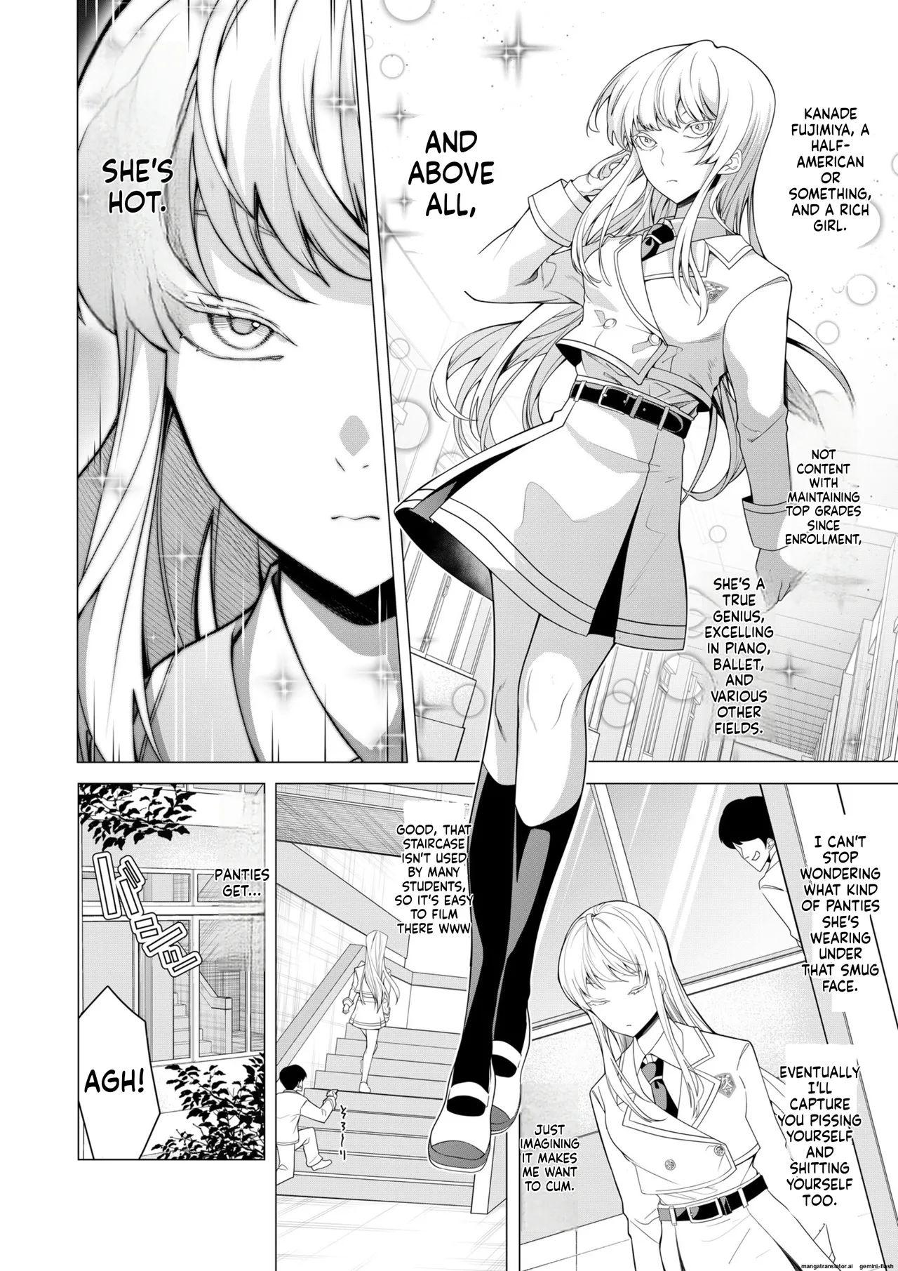 Saimin Appli de! ~Chou Cool! Tensai Half Ojou-sama ni Hentai Omanko Geinin to Shite AV Haishin Sasete Mita~ page 3 full