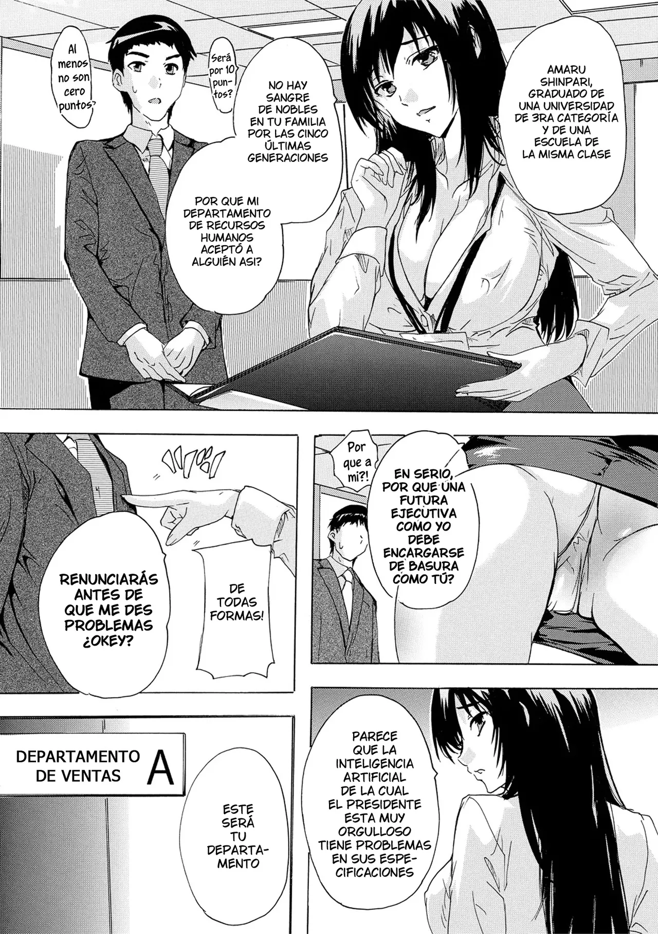 Saiin! Zenra Kaisha | Afrodisiaco! La Empresa Nudista page 5 full