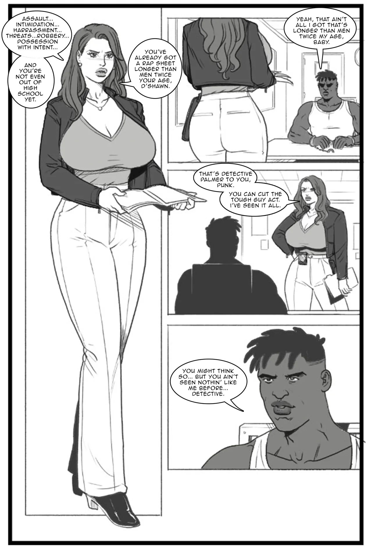 Bang My Bully: Fuck the Police page 3 full