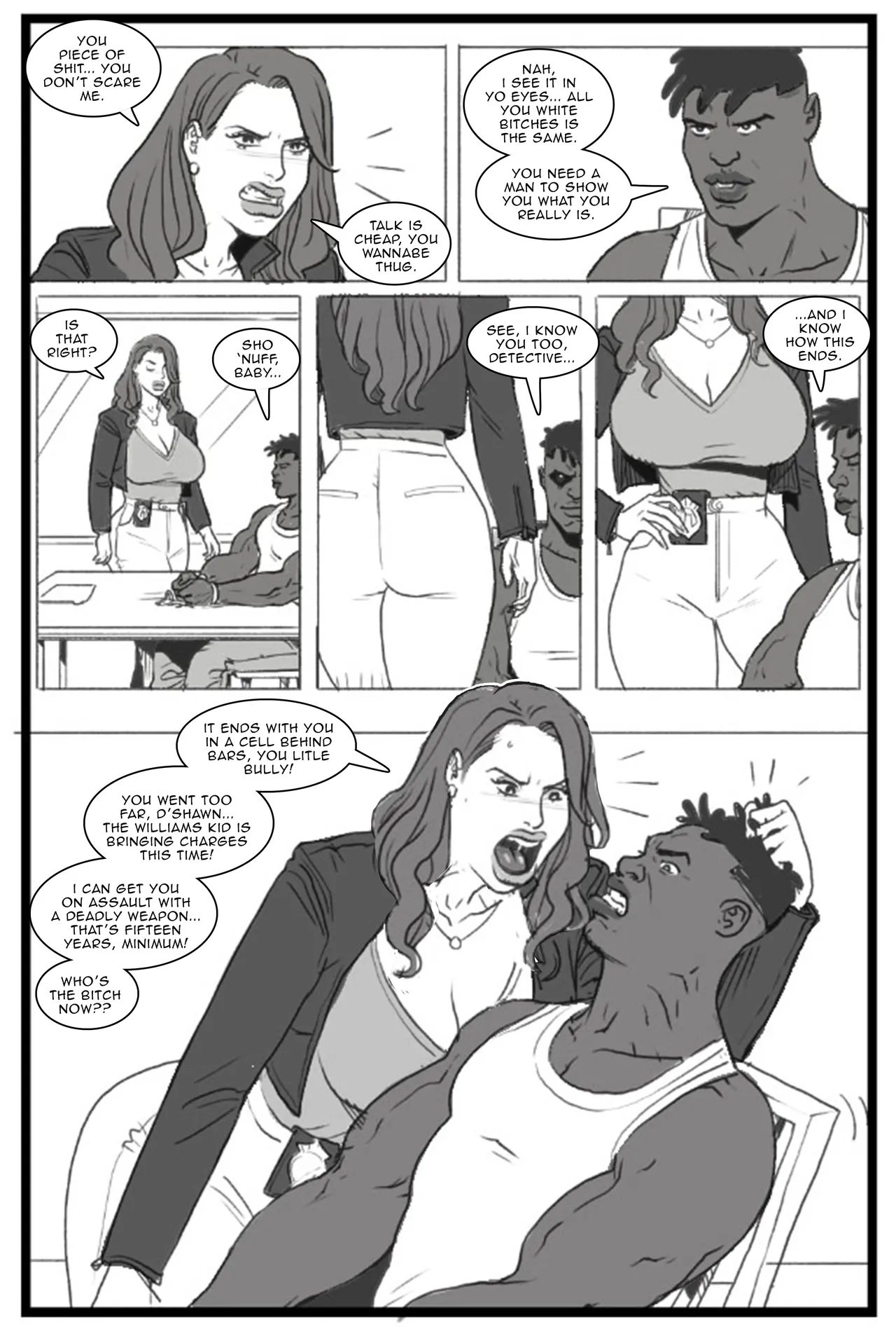 Bang My Bully: Fuck the Police page 5 full