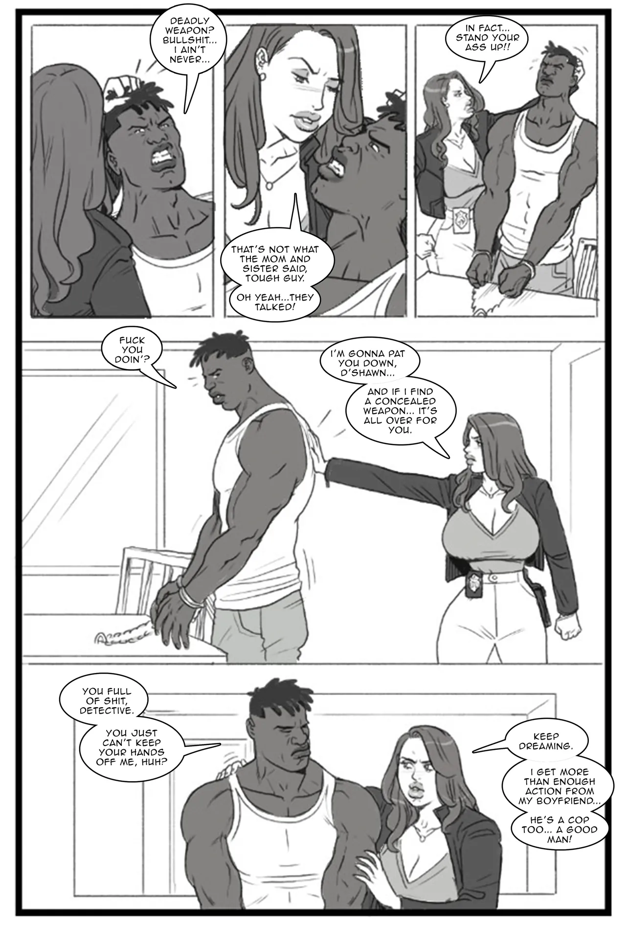 Bang My Bully: Fuck the Police page 6 full