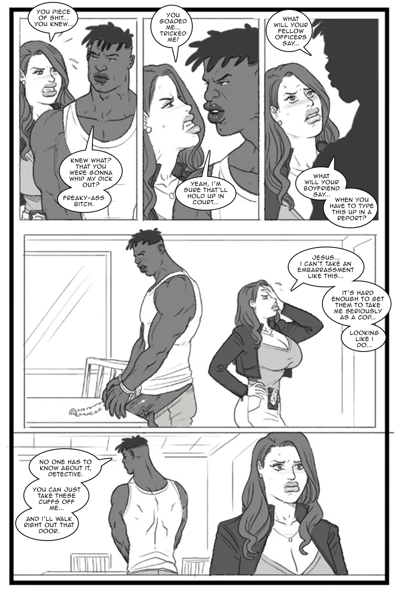 Bang My Bully: Fuck the Police page 9 full