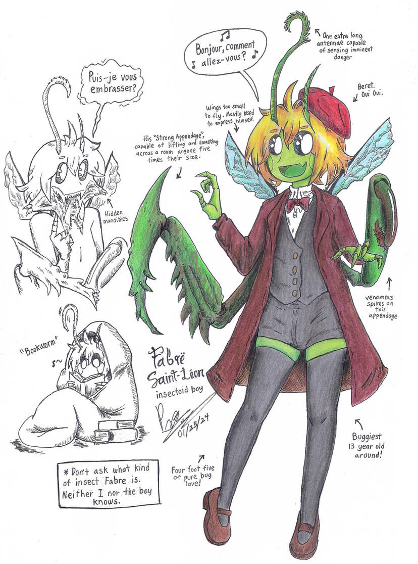 Bite sized monster life: characters page 10 full