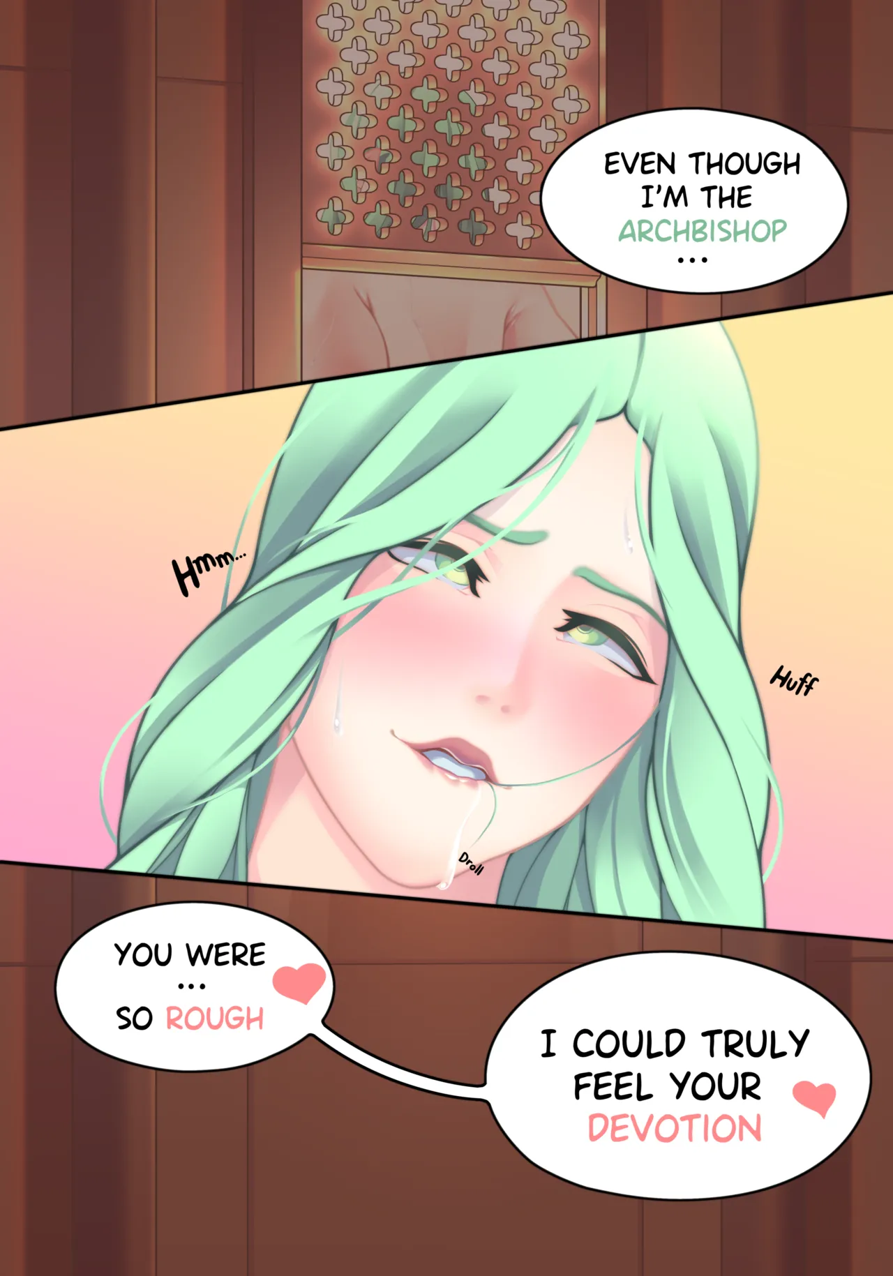 Seios Rhea's confession booth page 5 full