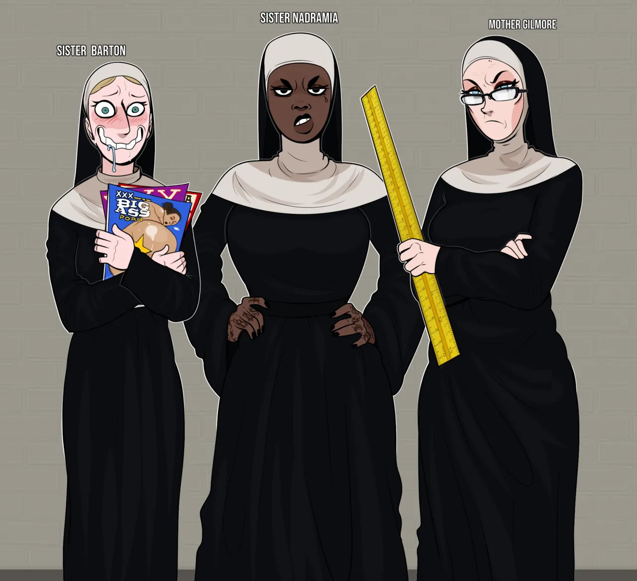 St. Denis Nuns page 1 full