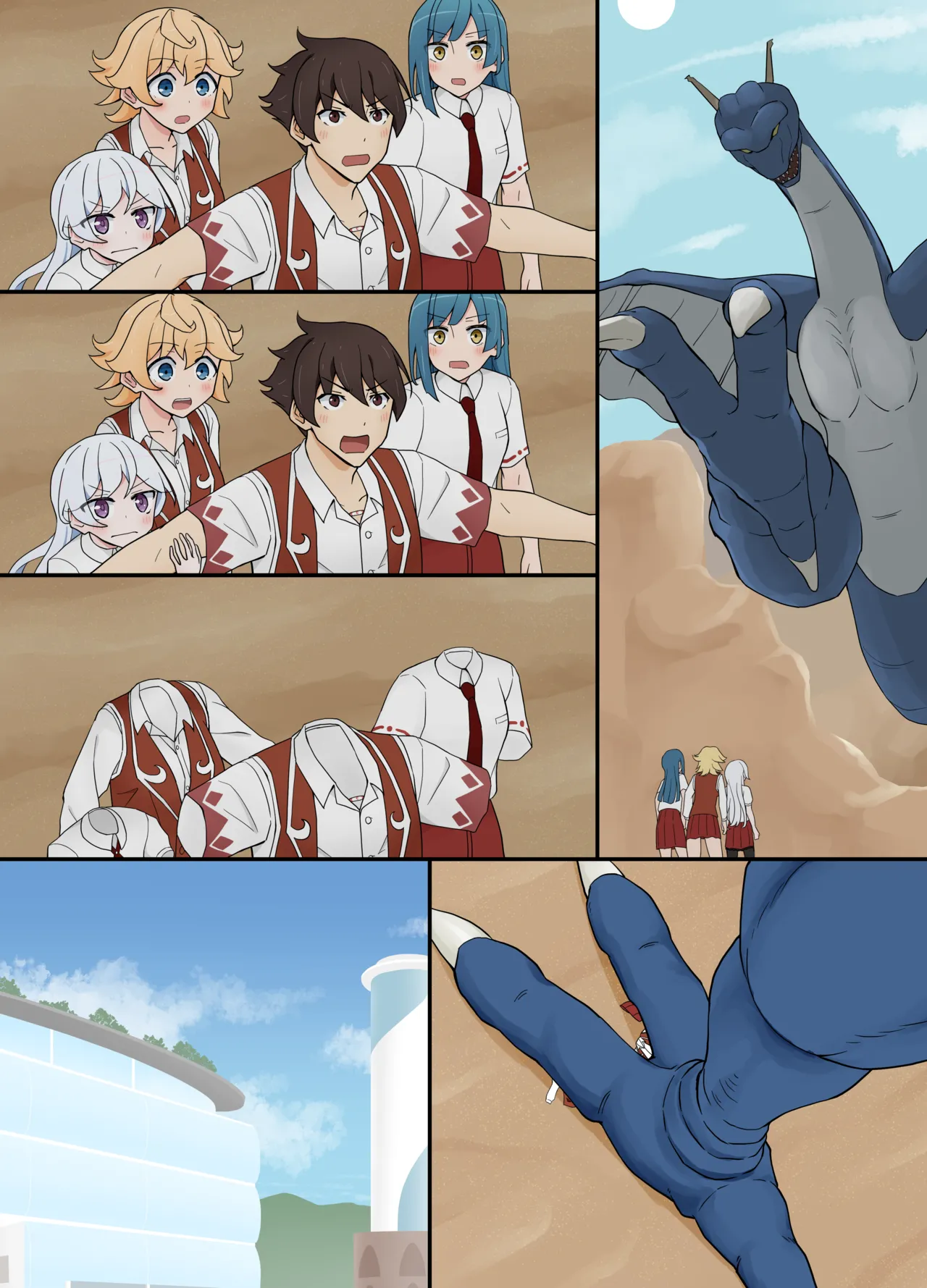 Practical exercise at the magic academy page 3 full