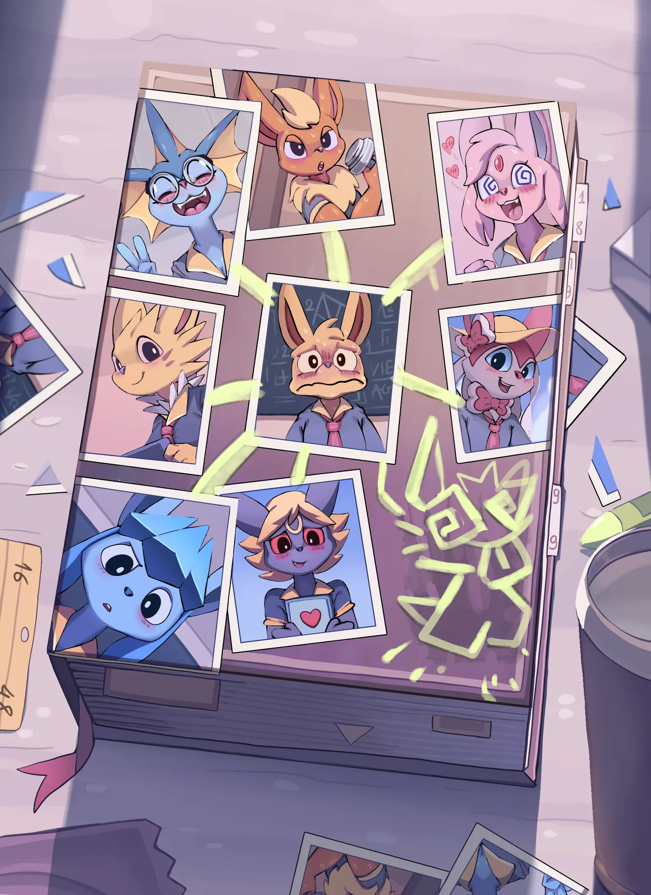 My Pokedemia Diary page 2 full