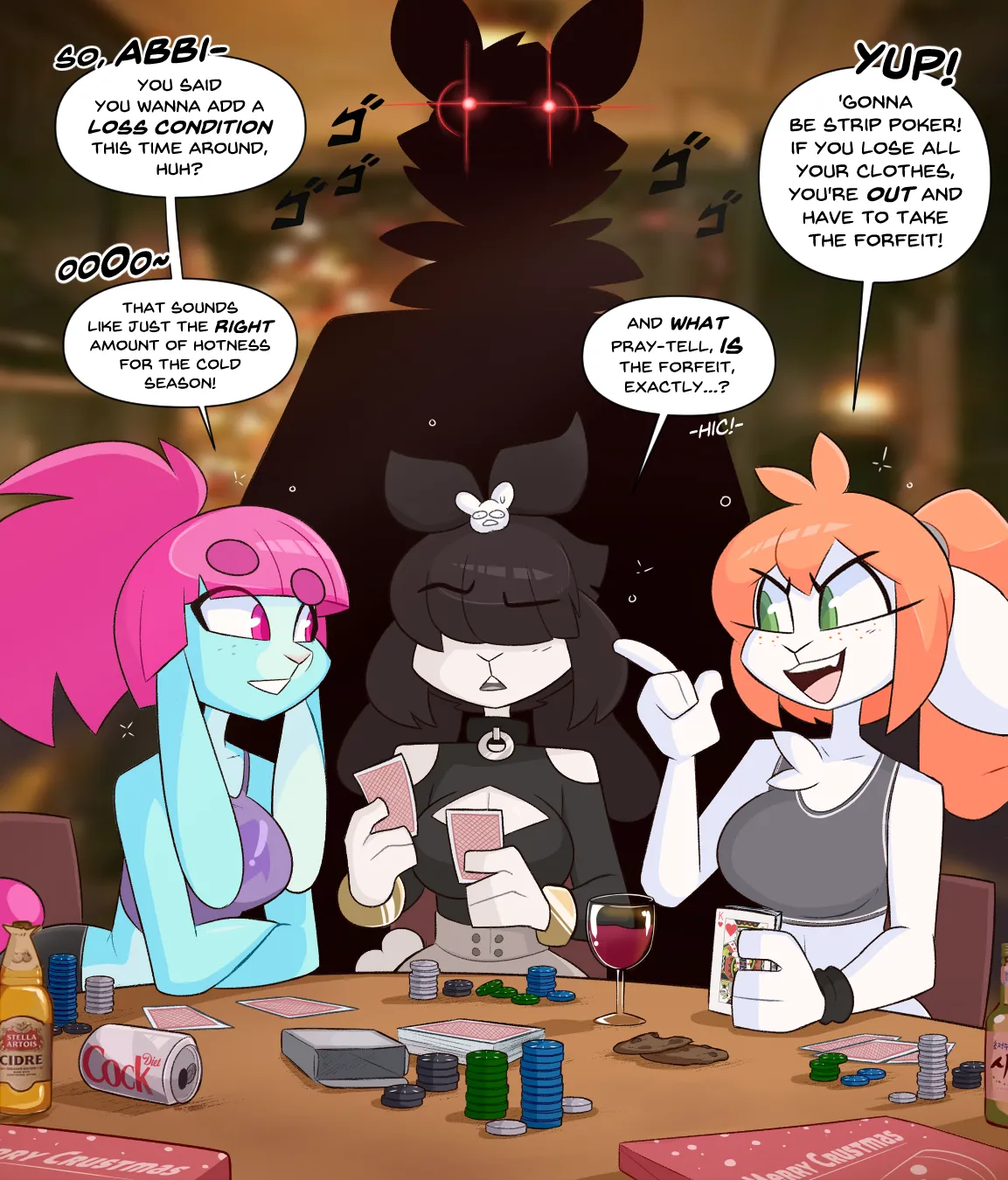 Poker Night with a Twist page 1 full