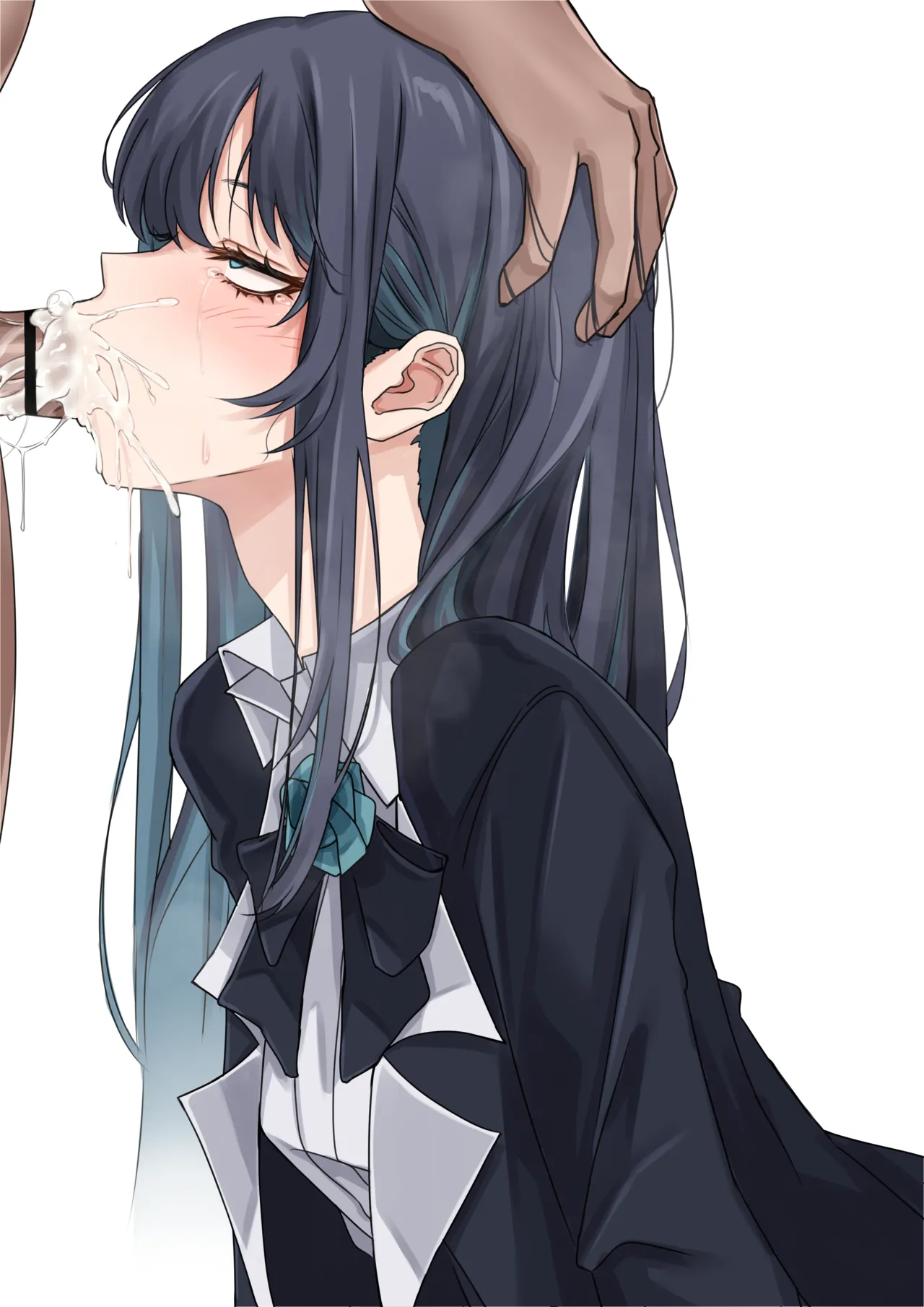 Ad〇ちゃんフェラ 全裸・ぶっかけ・乳首ピアス・落書き・おまけ差分（47枚） page 9 full