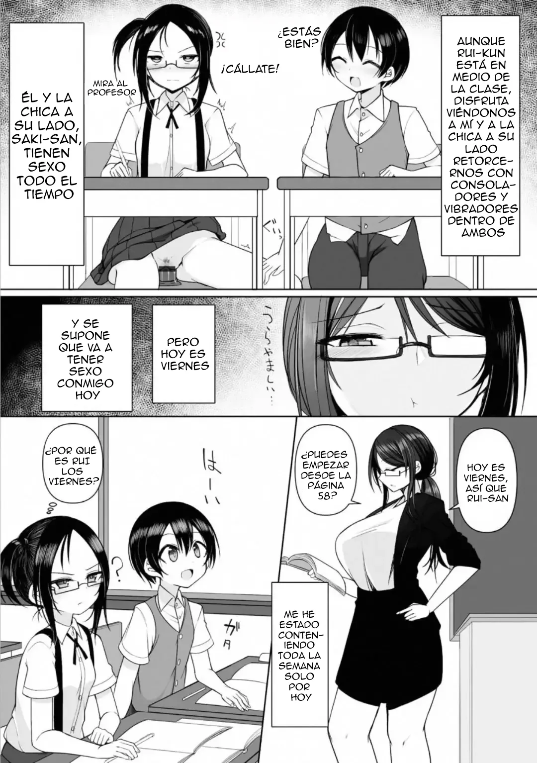Rui-kun to Kinjo no Joshi Kousei no Onee-san Ch. 3｜Rui-kun y la Chica Mayor de Preparatoria del Vecindario Cap. 3 page 4 full