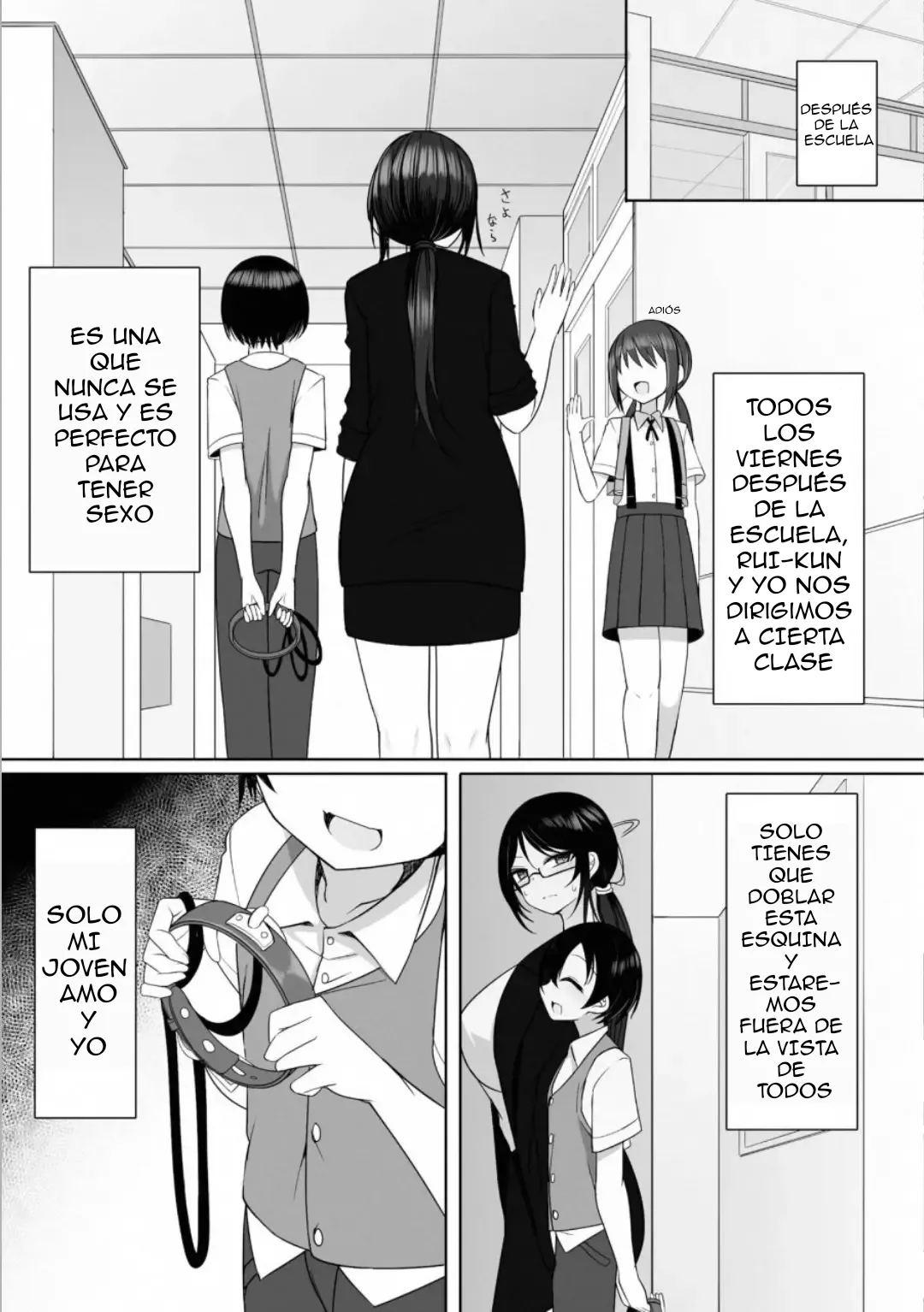 Rui-kun to Kinjo no Joshi Kousei no Onee-san Ch. 3｜Rui-kun y la Chica Mayor de Preparatoria del Vecindario Cap. 3 page 5 full