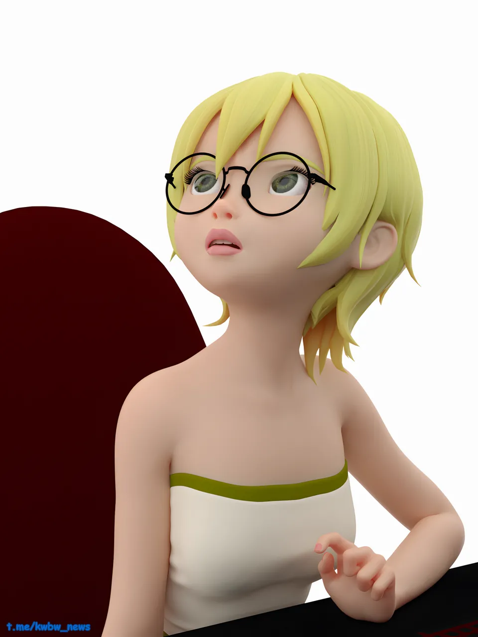 Blonde attacks Part 002 art page 7 full