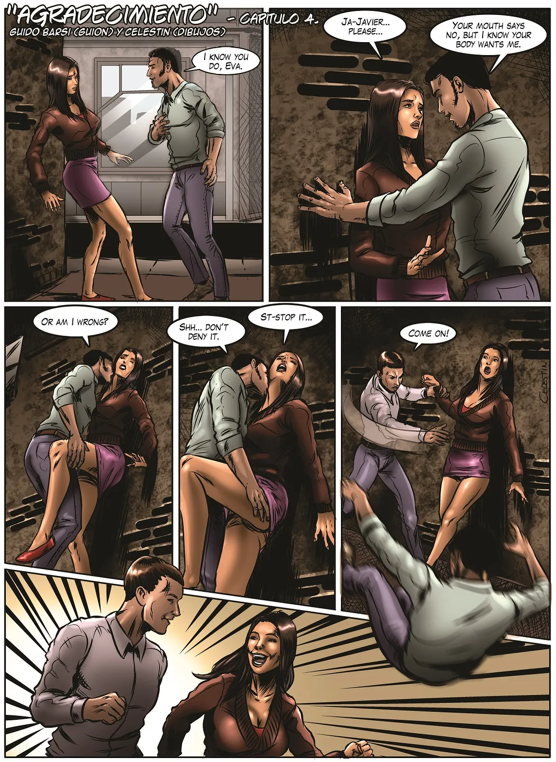 "The Huntress." page 7 full