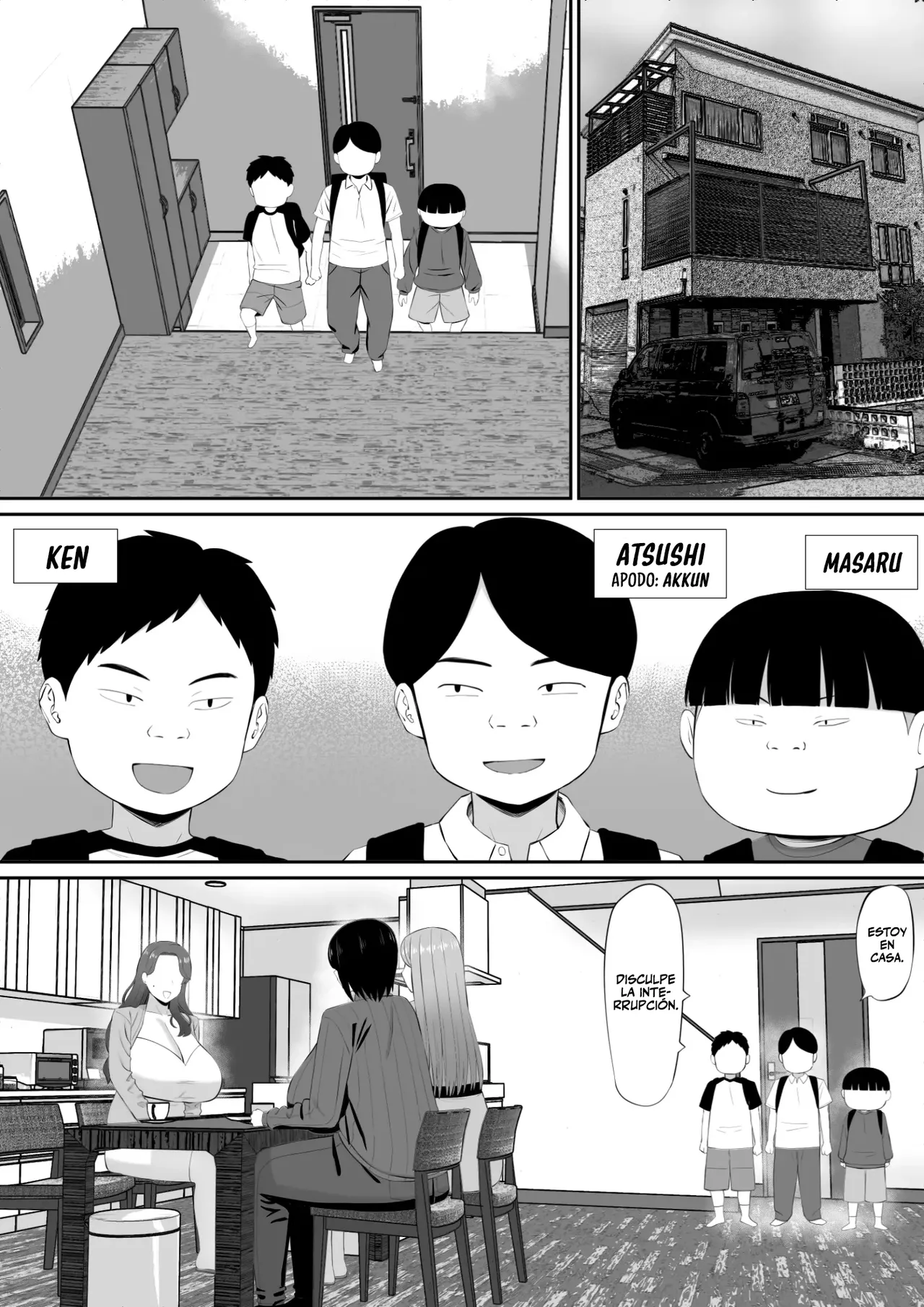 Okaa-san-tachi to Ou-sama Game shite Ecchi na Meirei suru Hanashi｜Jugando al Juego del Rey con las Mamás Mientras les Damos Órdenes Sexuales page 2 full