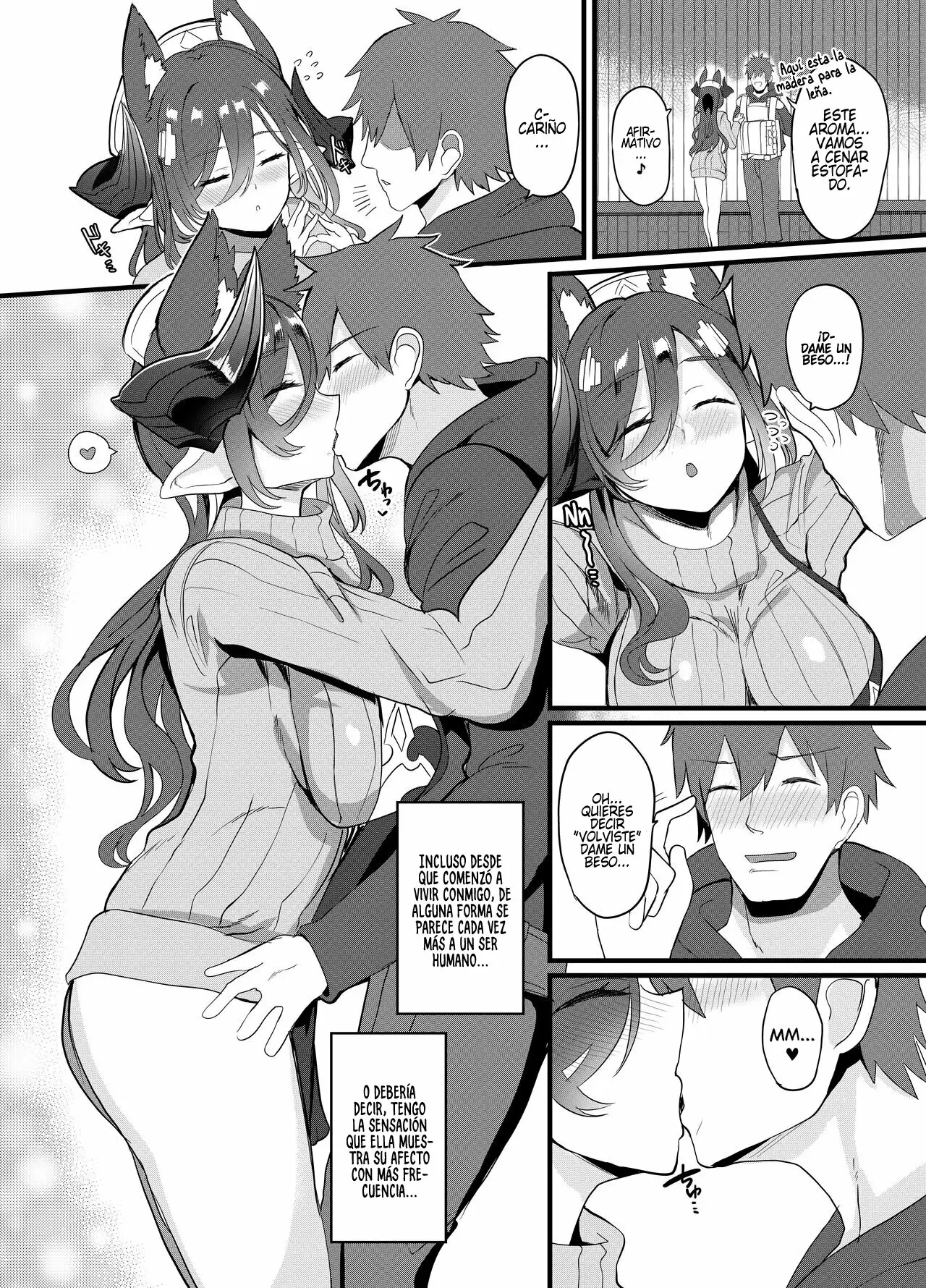 Galleon-san to Dousei Suru Hon｜Viviendo con Galleon-san page 4 full