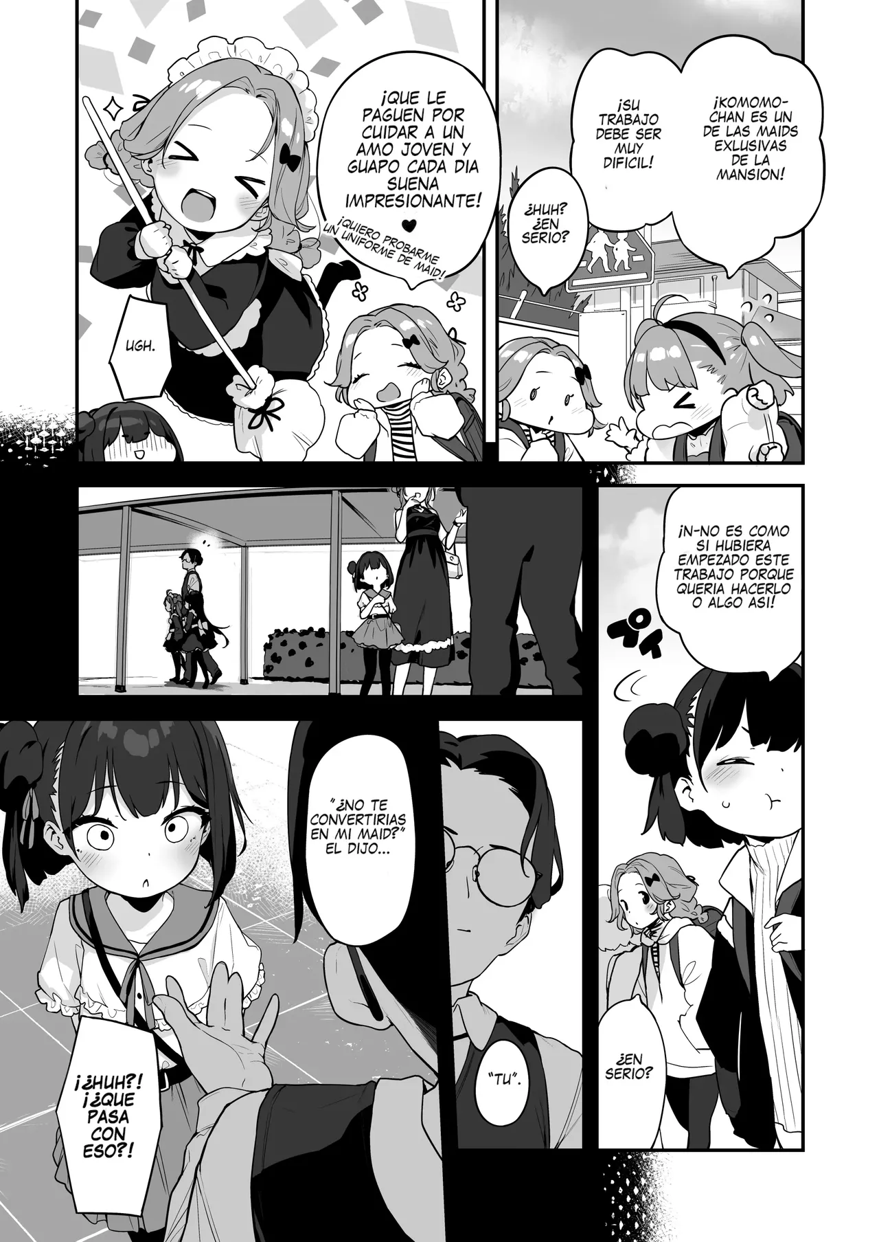Komomo wa Goshujinsama Senyo no Ryoana Nikubenki Loli Maid | Komomo Es Una Loli Maid Vertedero De Semen Con Todos Sus Agujeros Solo Para Su Amo page 9 full