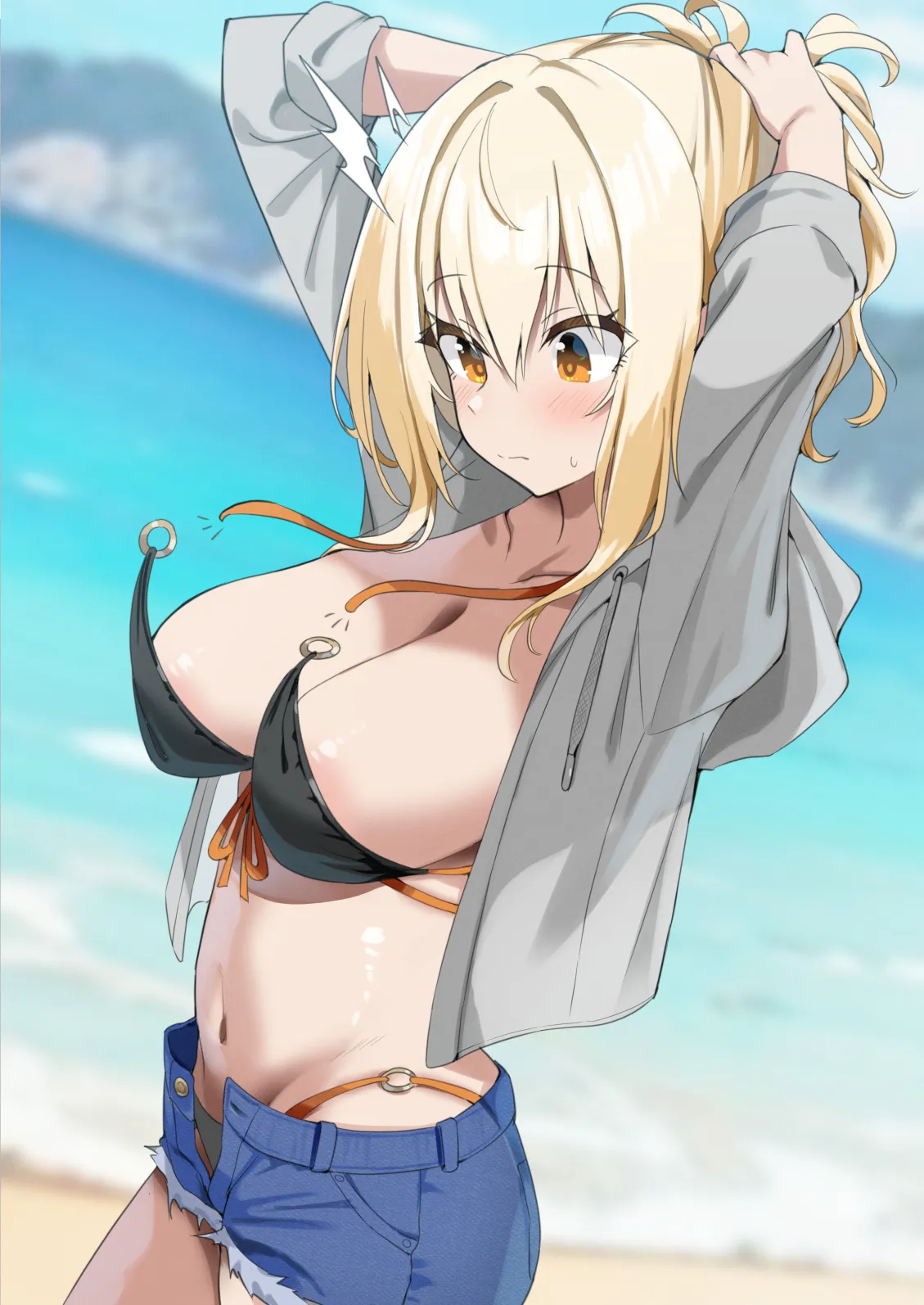 うっかり真夏の女神と化す宮下さんセリフなし版 page 2 full