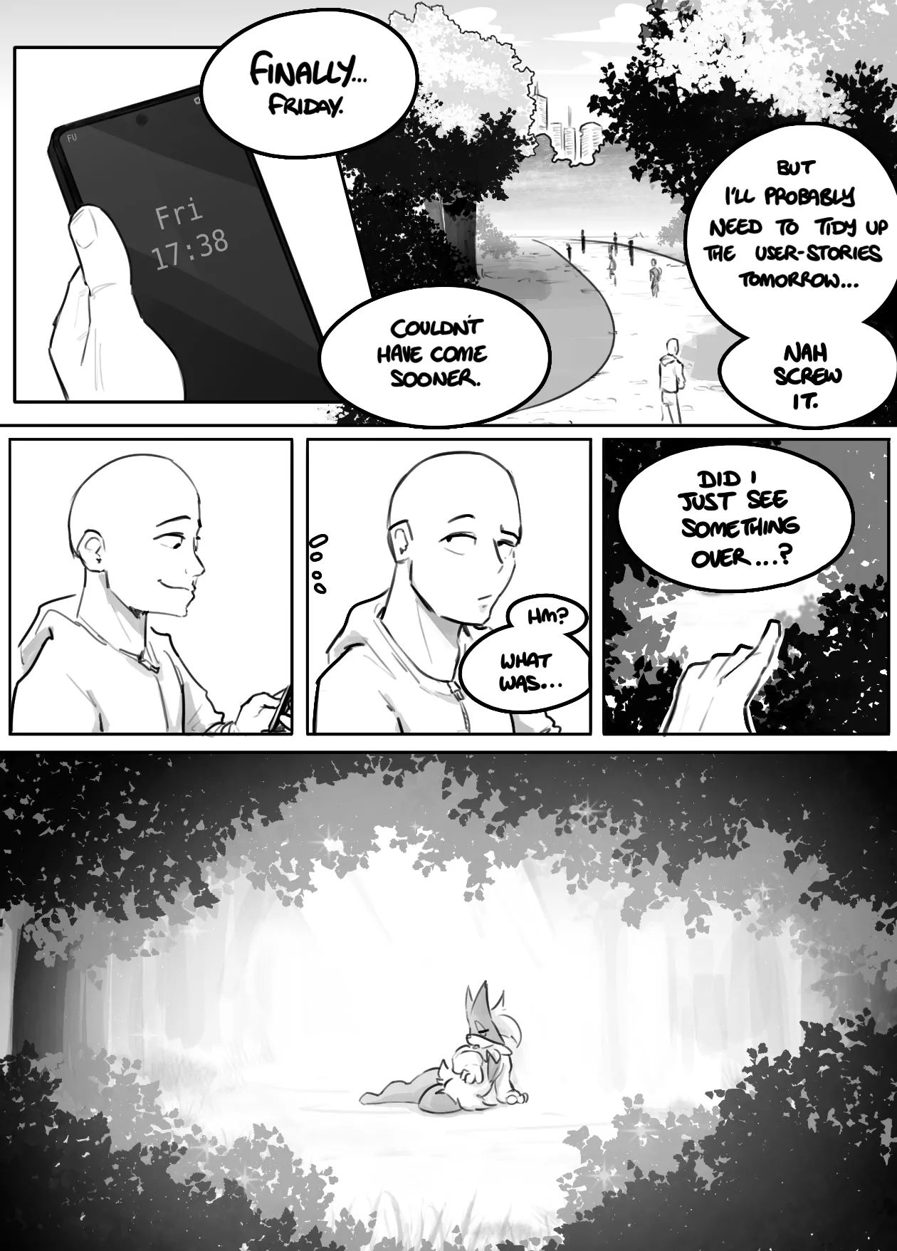 Scratching post page 1 full