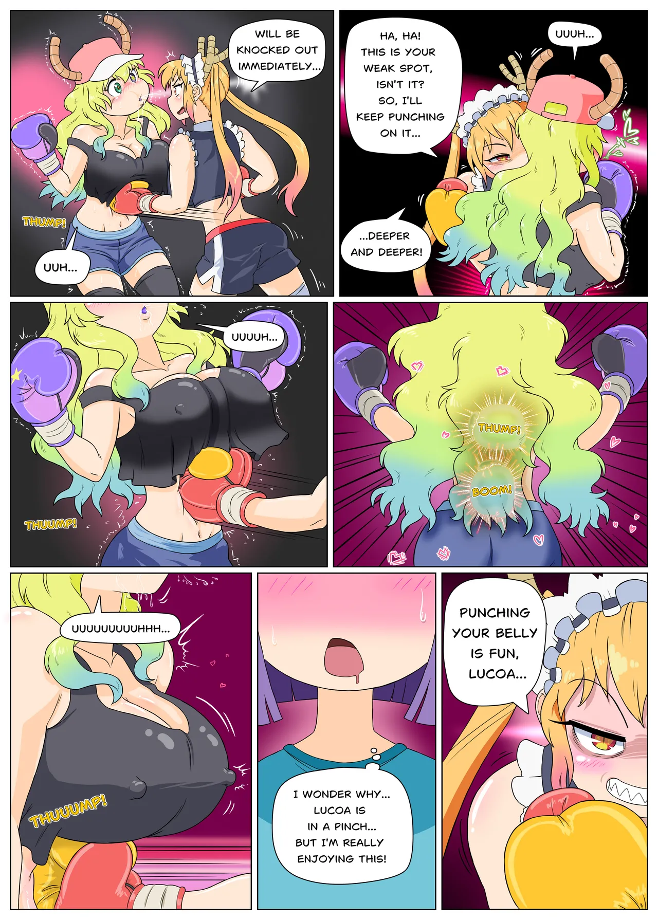 Miss Kobayashi's Dragon Boxer page 4 full