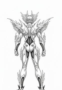 alkanphel  AI manga style