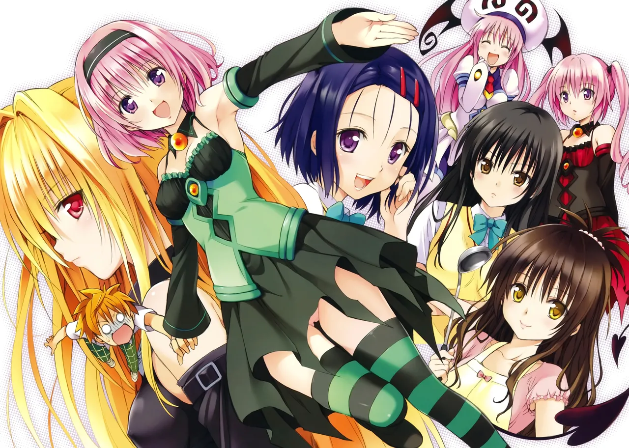 To Love-Ru Fanservice Artworks page 8 full
