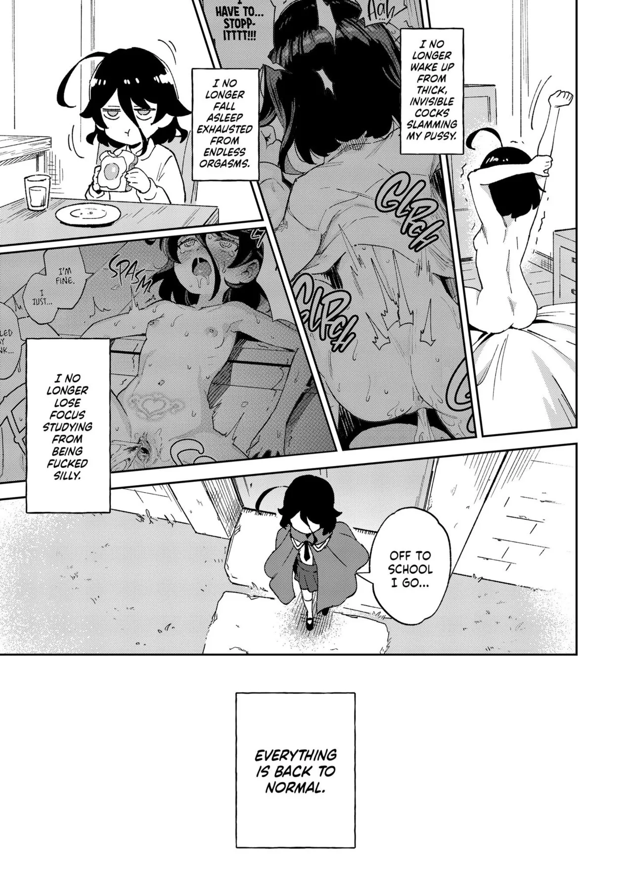 THE LITTLE ONAHOLE GIRL 2 Den Lille Pige med Gummikusserne page 4 full