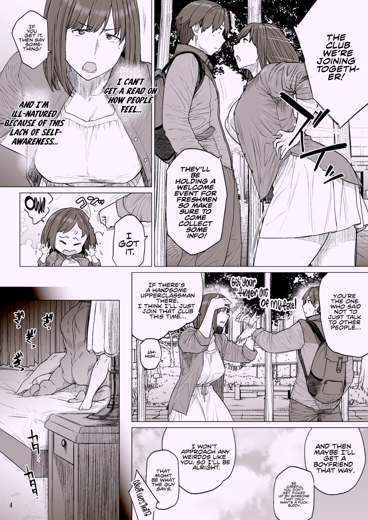 B.S.S.² - My Smart, Beautiful Childhood Friend That I Loved First Became an Assistant of an Upperclassman’s Club and He Did Whatever He Pleased to Her   =White Symphony= page 3 full