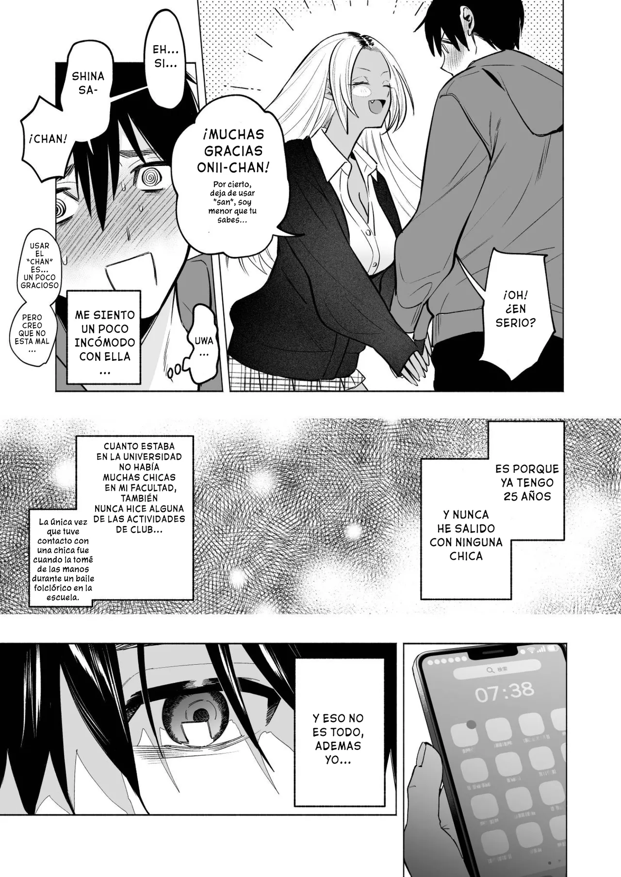 Kuro Gal Kyonyuu Gimai wa Boku o Yasashiku Sakusei Shitai page 6 full