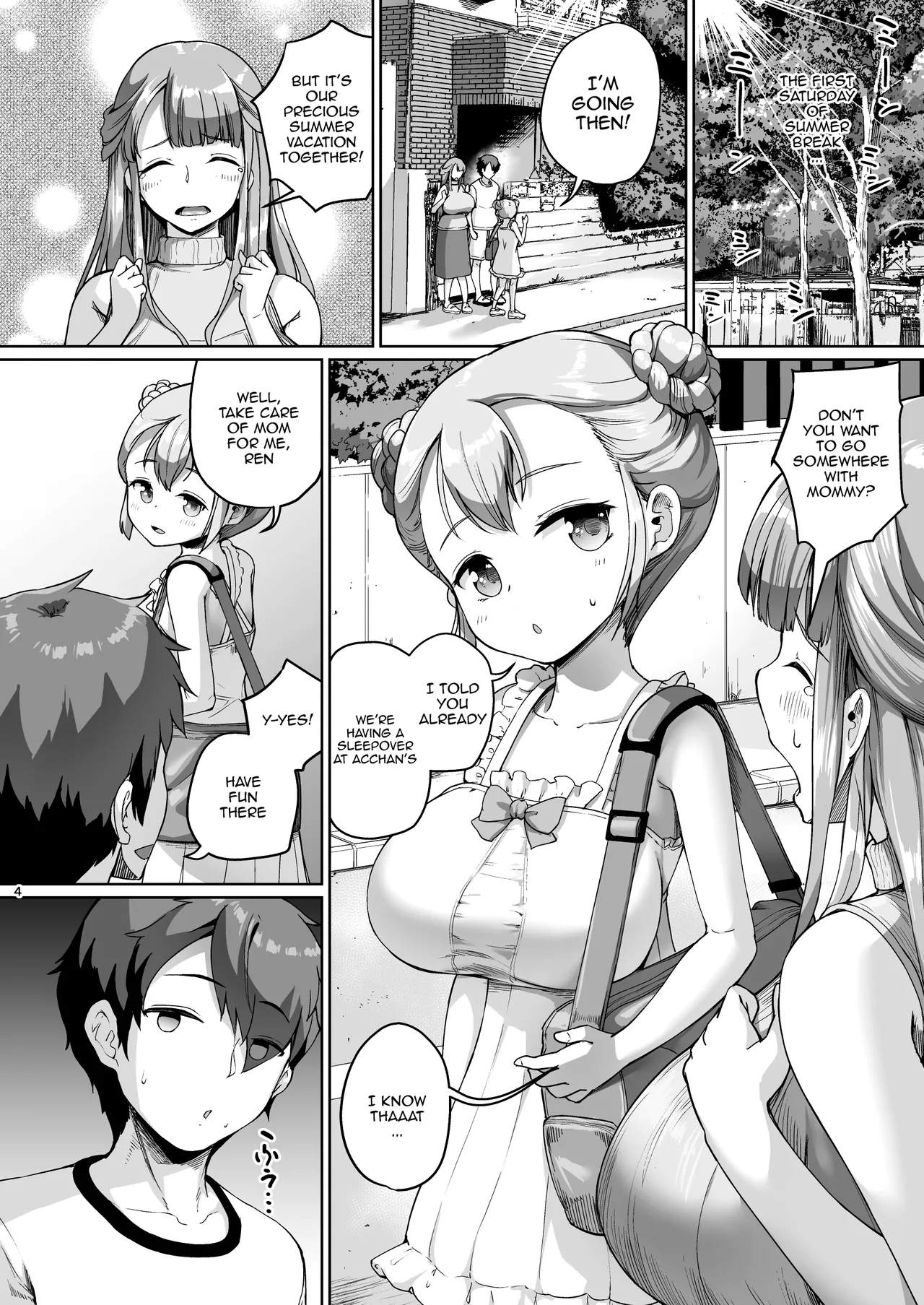 Kyonyuu no Oyako ni Osewa ni Nattemasu. ~HaHa Hen~ / Getting To Fuck Both Big Breasted Mother and Daughter - Mother Edition page 3 full