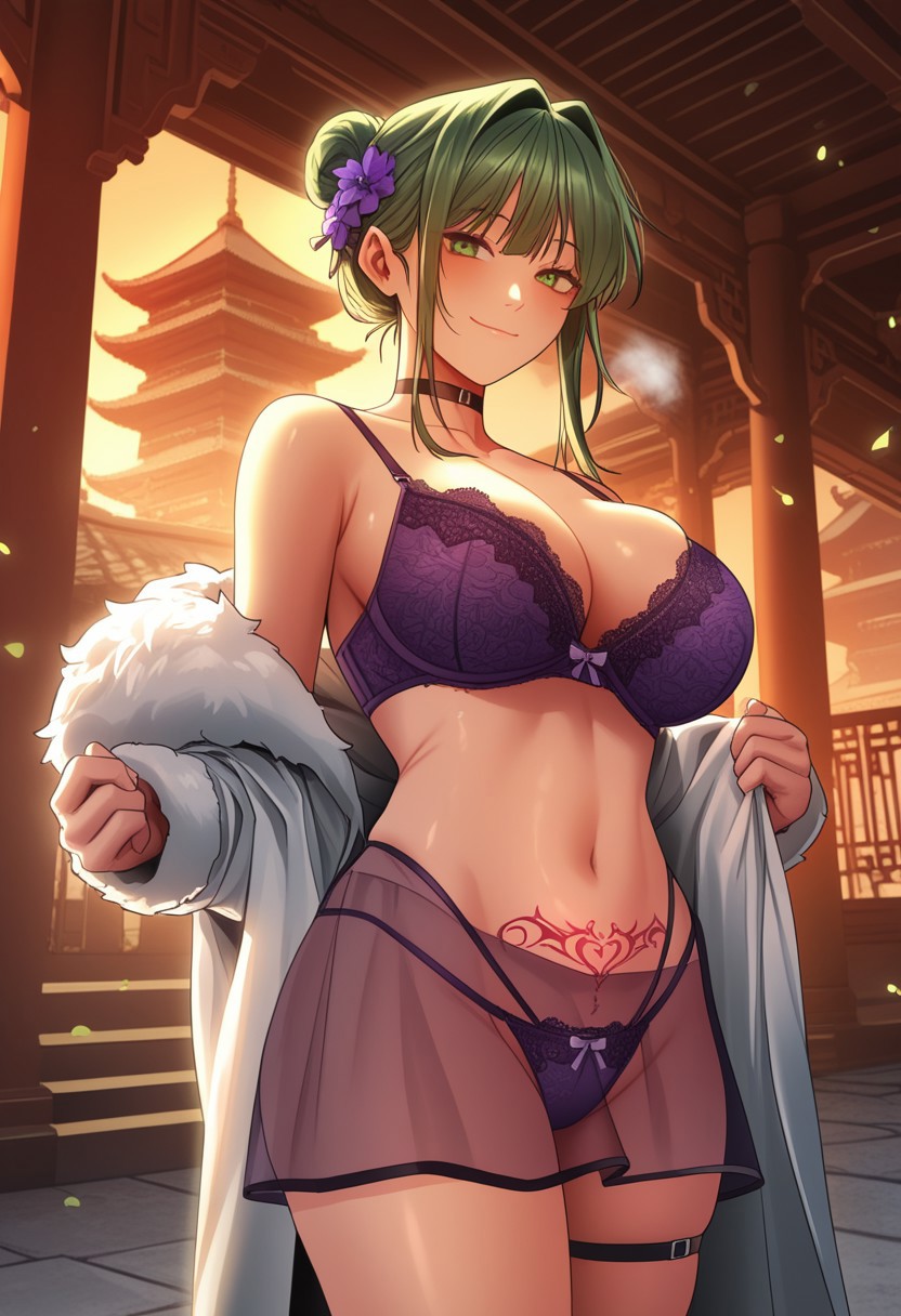 NIGHTDRESS POV – SEE-THROUGH LACE BOW page 9 full
