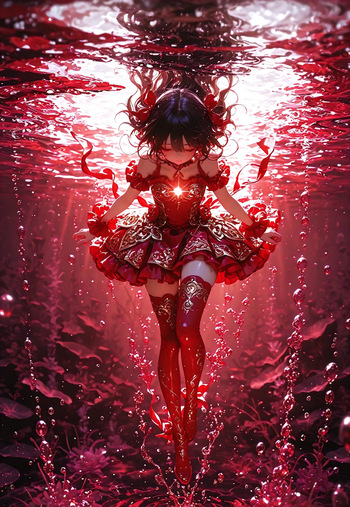 Submerged Ecstasy: Magical Girl cover