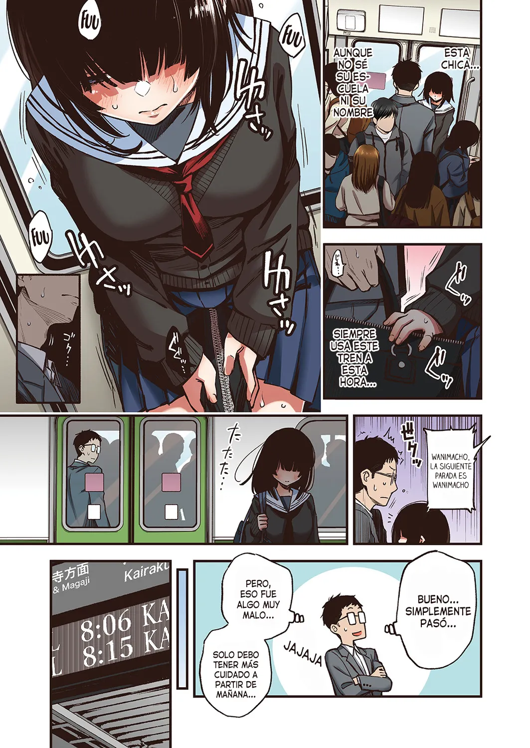 Teiichi Zenpen｜En el lugar de siempre No.1 【Español】【Traducciones necesarias】【Full Color Ban】 page 4 full