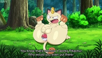 The lost Meowth episode cover