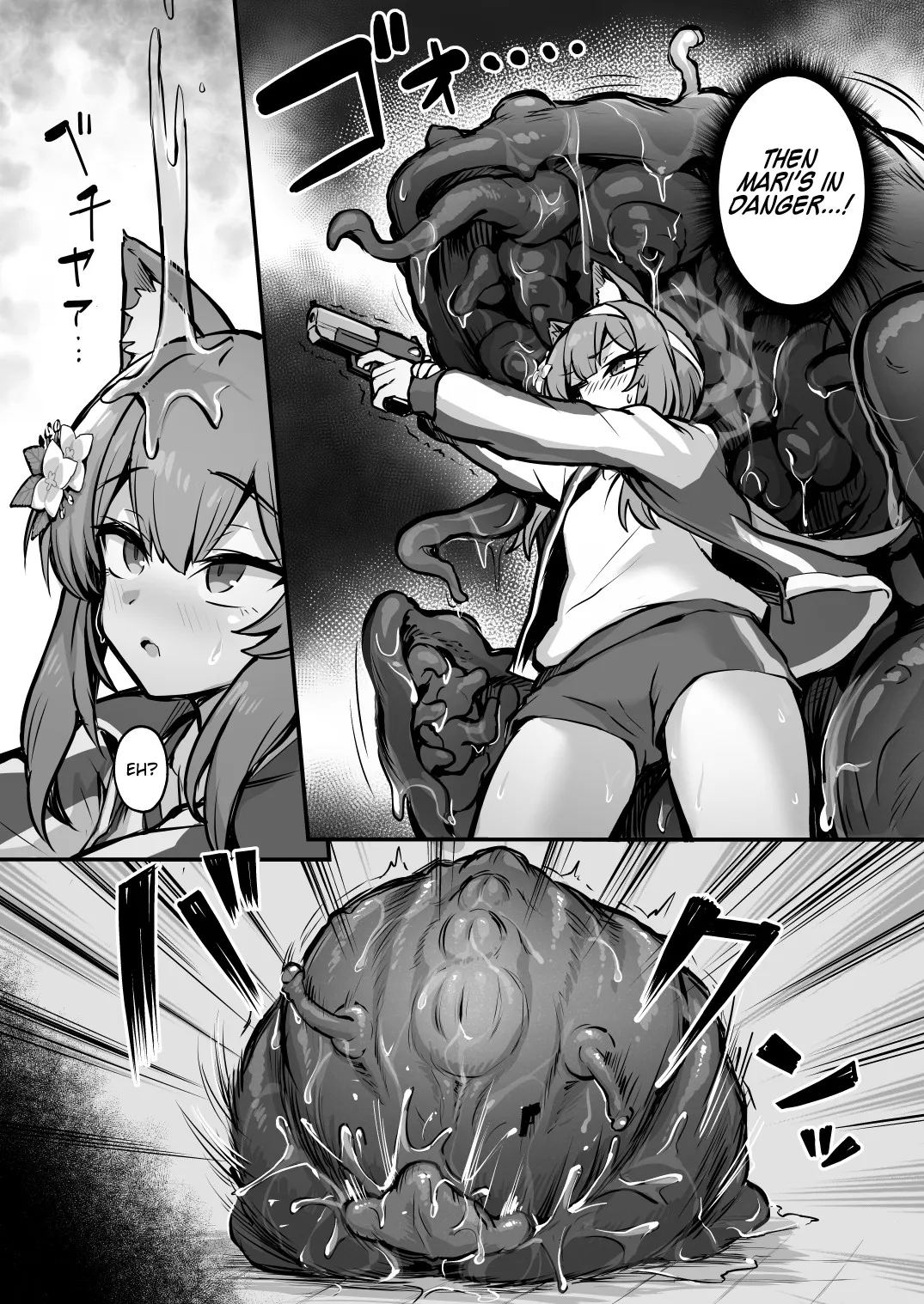 Mari Shokushu Ochi II | Mari's Fall to Tentacles II page 6 full