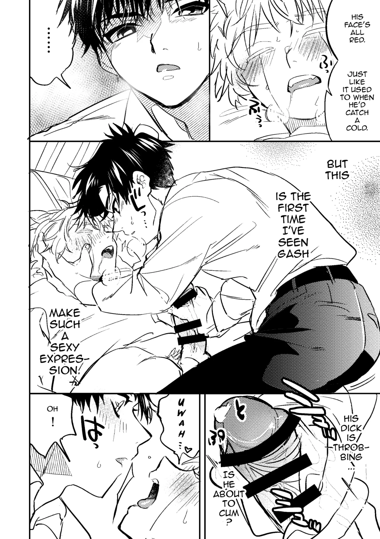 A Gash x Kiyomaro Breastfeeding Handjob Manga page 4 full