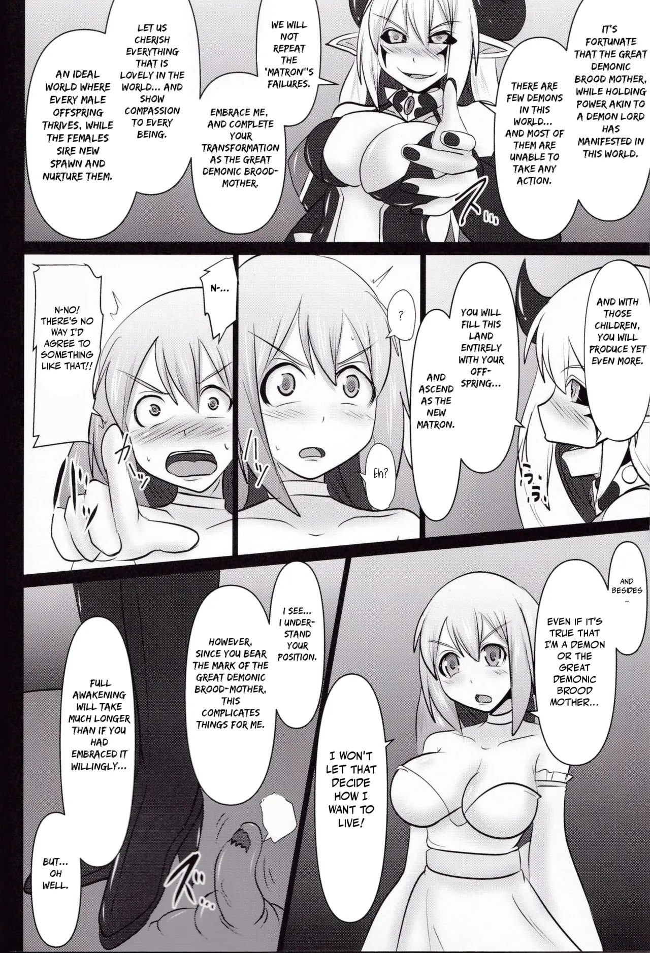Raygis Valicess Elsain "The Awakening of the Great Demonic Broodmother" page 10 full