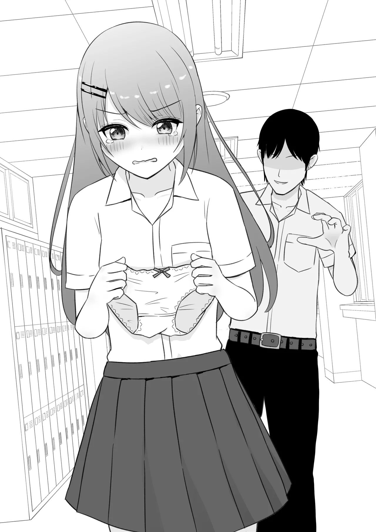 Pantsu o Torareta Dakenanoni … → Nopan Sugata ga Kakusan Sareru page 8 full