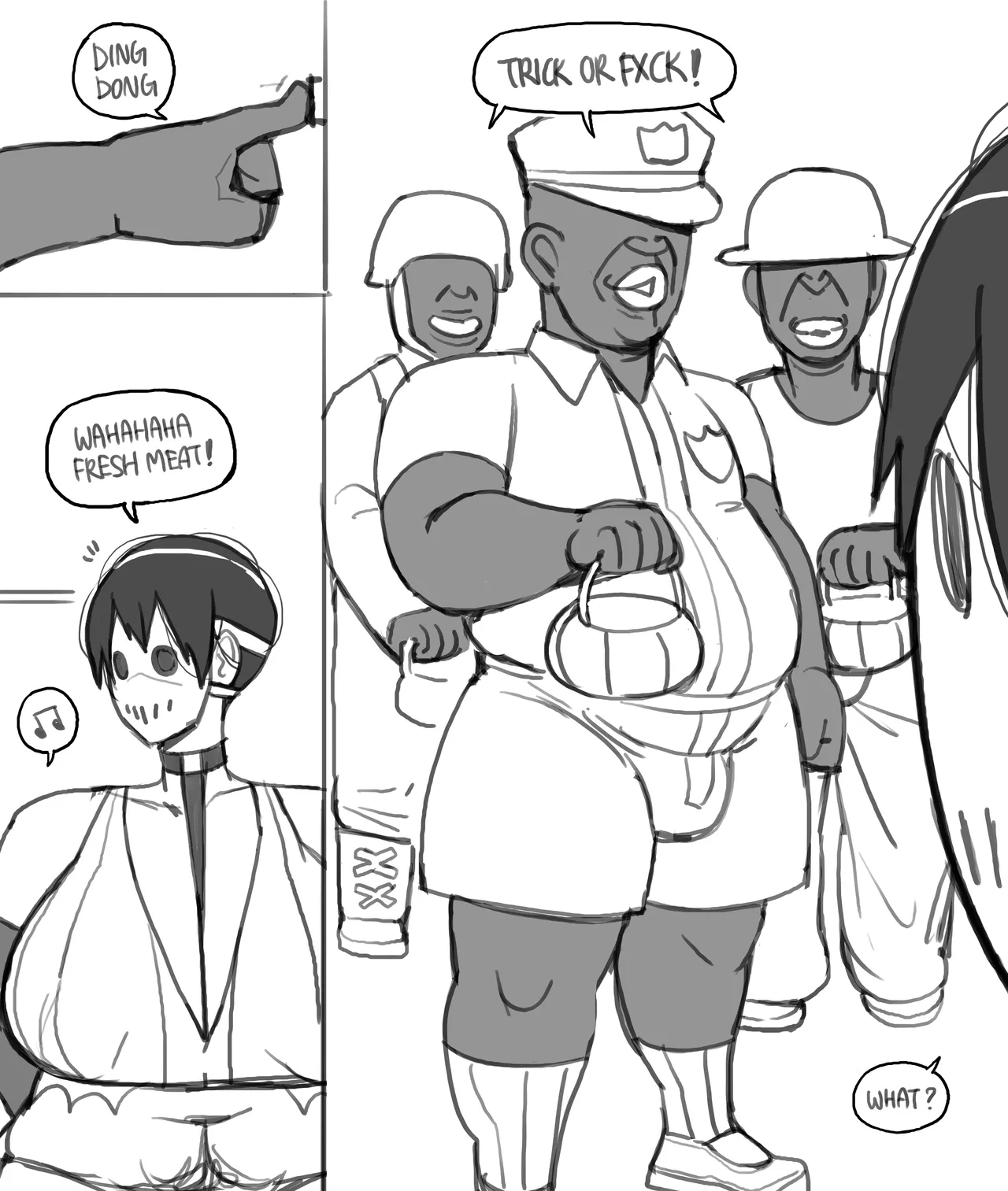 The Pumpkin Butcher - I just wanted a quiet Halloween page 5 full