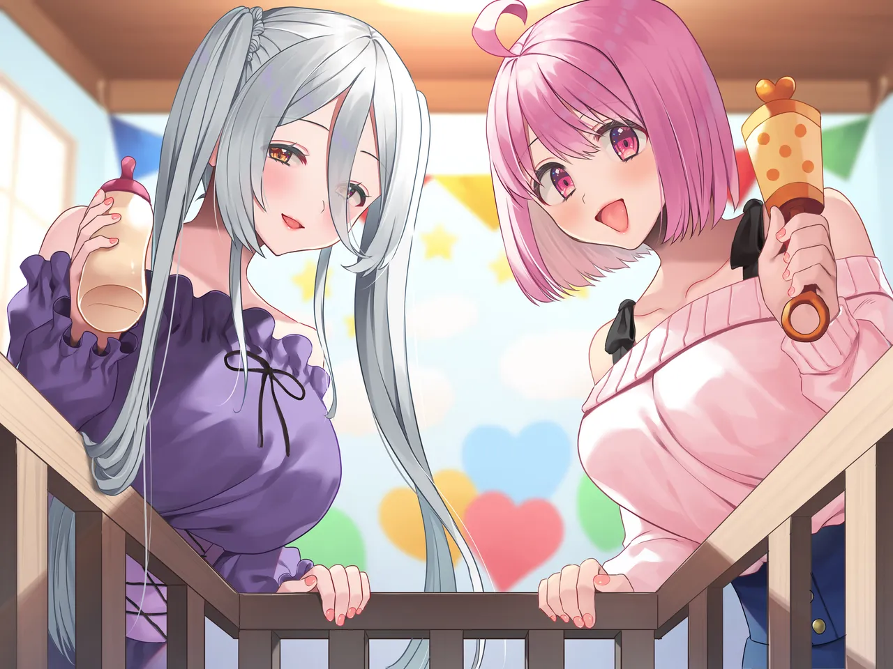 Youji Taikou Kissa, Babubabu Cafe ―Okyakusama wa Akachan-desu― page 2 full