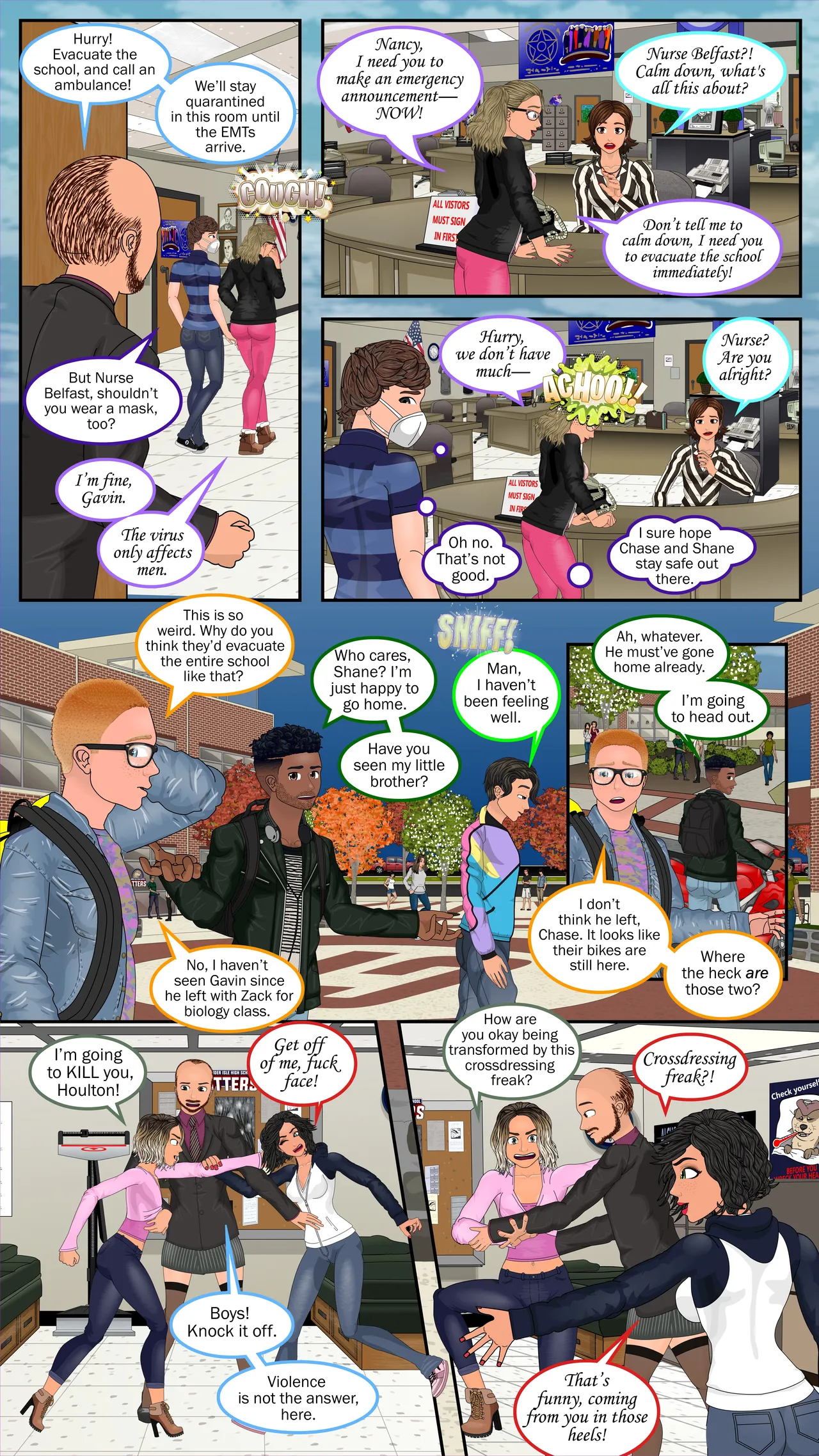 :-  Cinder Isle - The Cure page 3 full