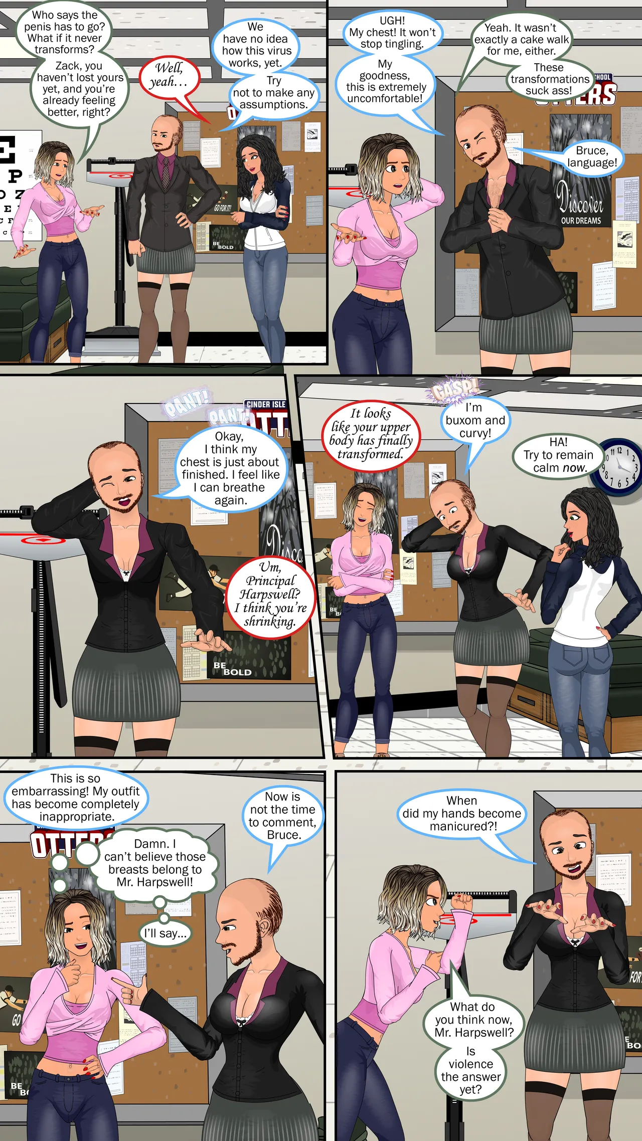 :-  Cinder Isle - The Cure page 5 full