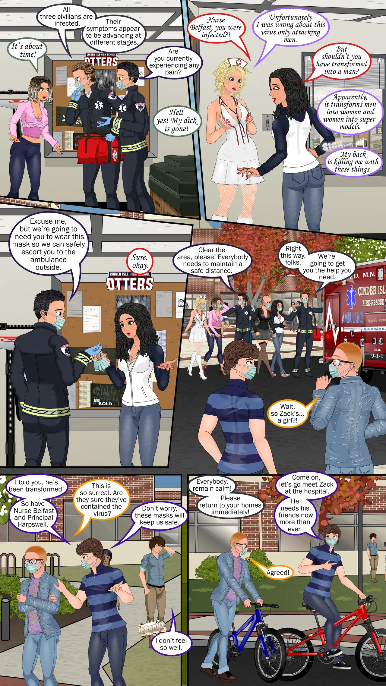 :-  Cinder Isle - The Cure page 8 full