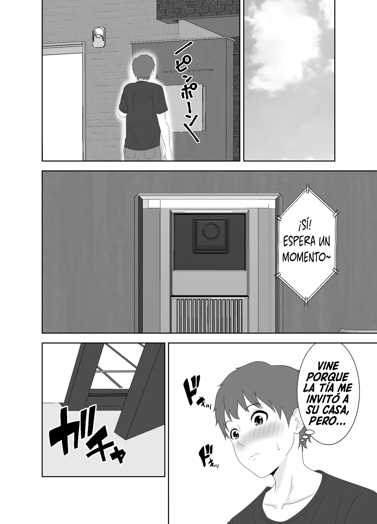 Yokkyuu Fuman na Muchimuchi Okaa-san ga Musuko no Tomodachi to...｜Una Madre Voluptuosa y Frustrada Que Tiene Sexo Con El Amigo De Su Hijo...♥ page 10 full
