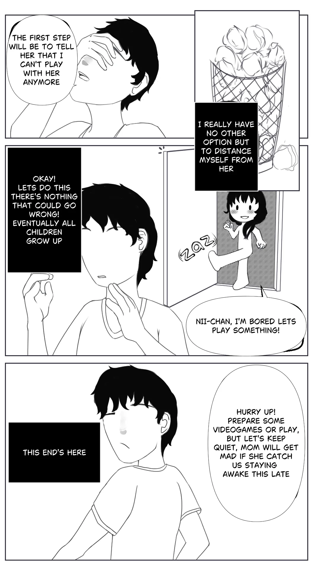 Stronger Ties - Playing with her Body at Night page 6 full