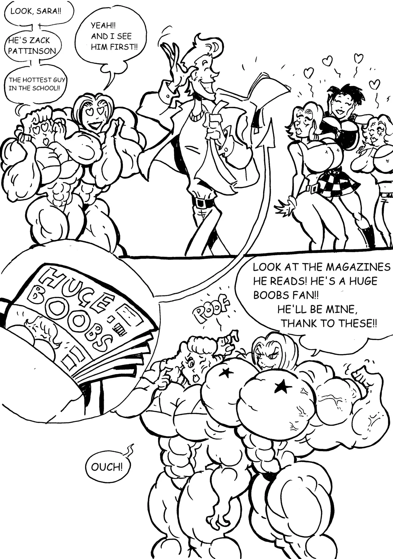 Sylvie 'n' Sara - The Crush page 1 full