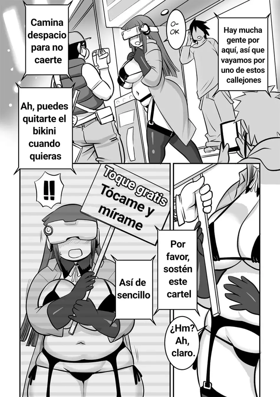 Sareru Toko Miteru｜Te Están Engañando page 6 full