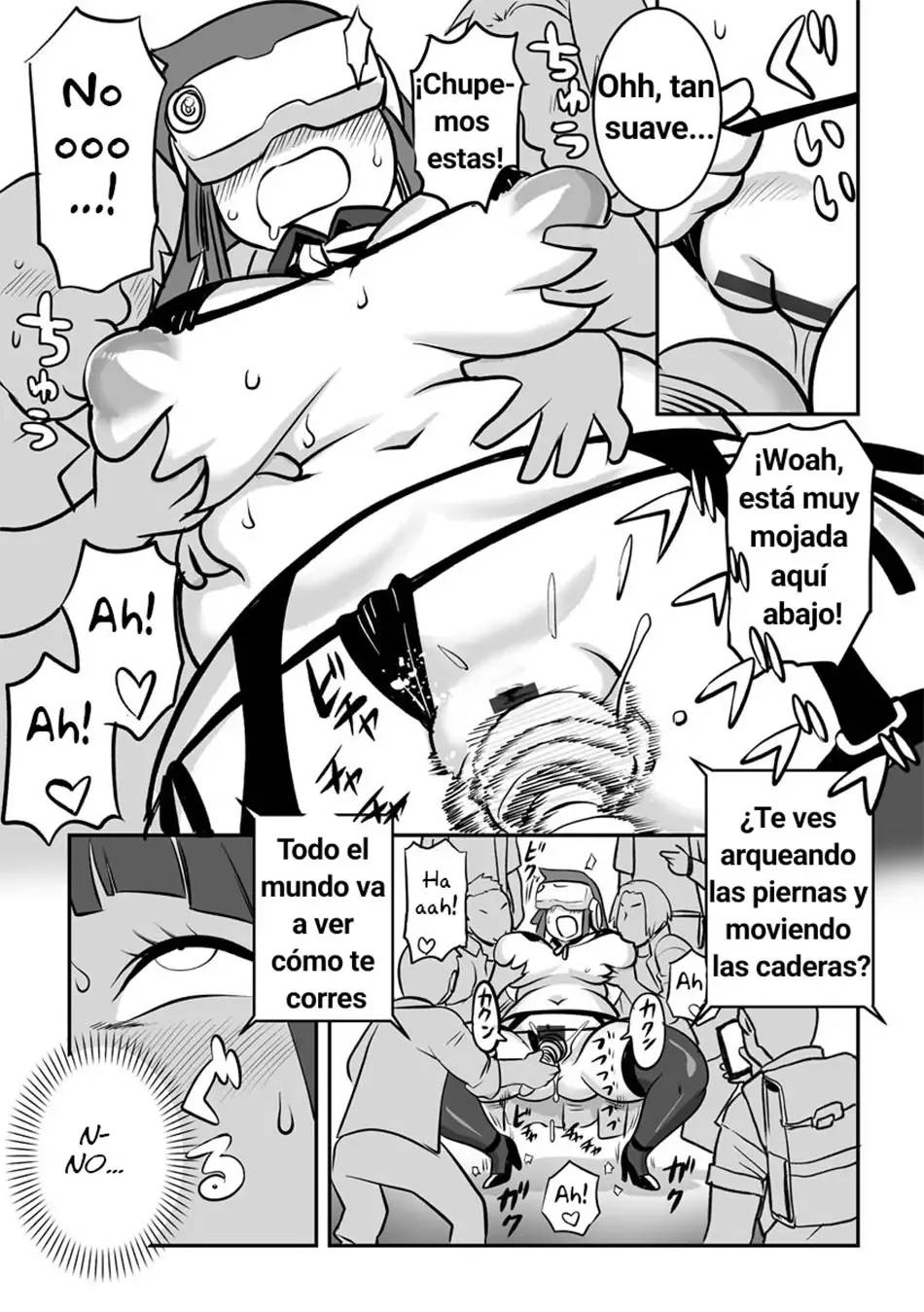 Sareru Toko Miteru｜Te Están Engañando page 9 full