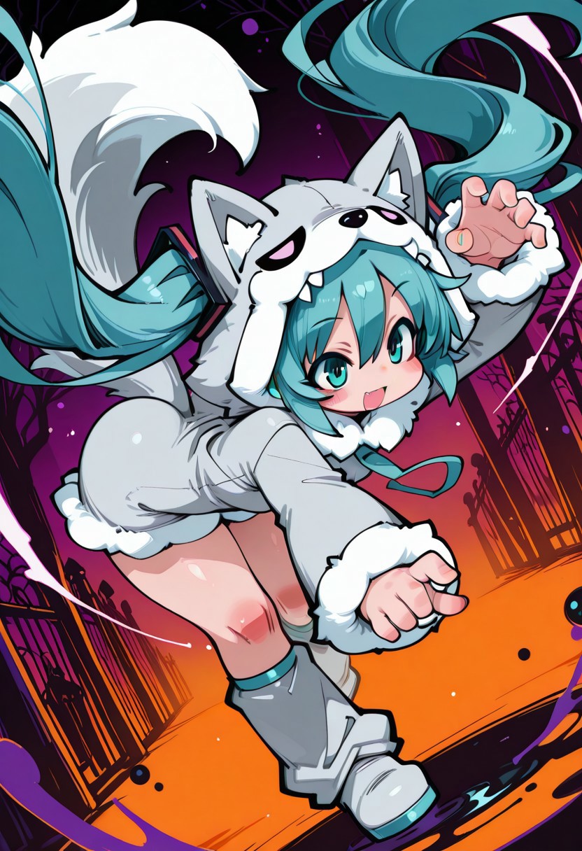 "GOTHIC INK LEWD – KAWAII HOOD EARS SWAY page 9 full