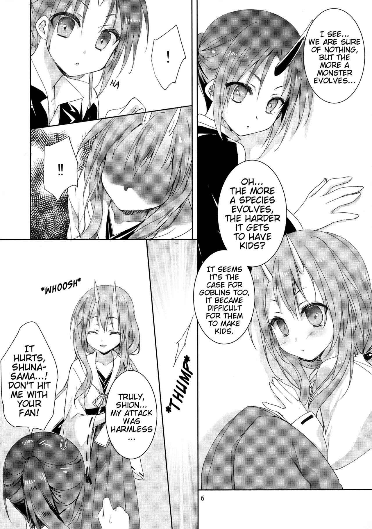 Shuna wa Rimuru-sama no Kodomo ga Hoshii no desu! | Shuna wants Rimuru-sama's children! page 6 full