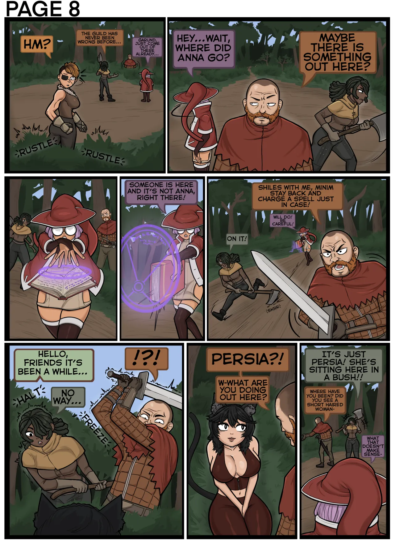Reincarnated as a Mimic! 2 page 8 full